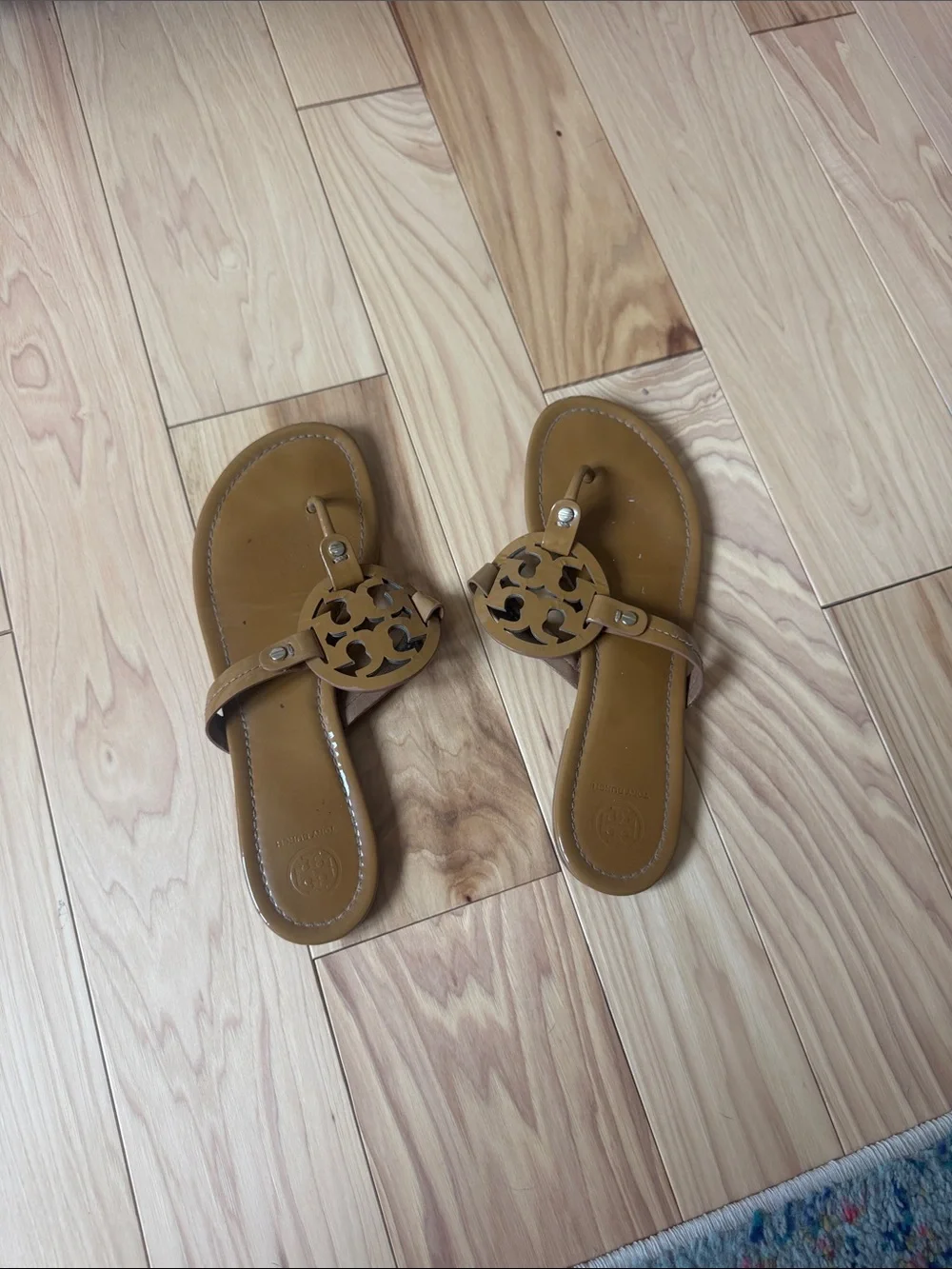 Tory Burch Tan Miller Sandal